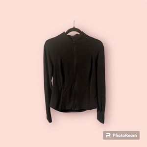 Athleta Black Full Zip Jacket